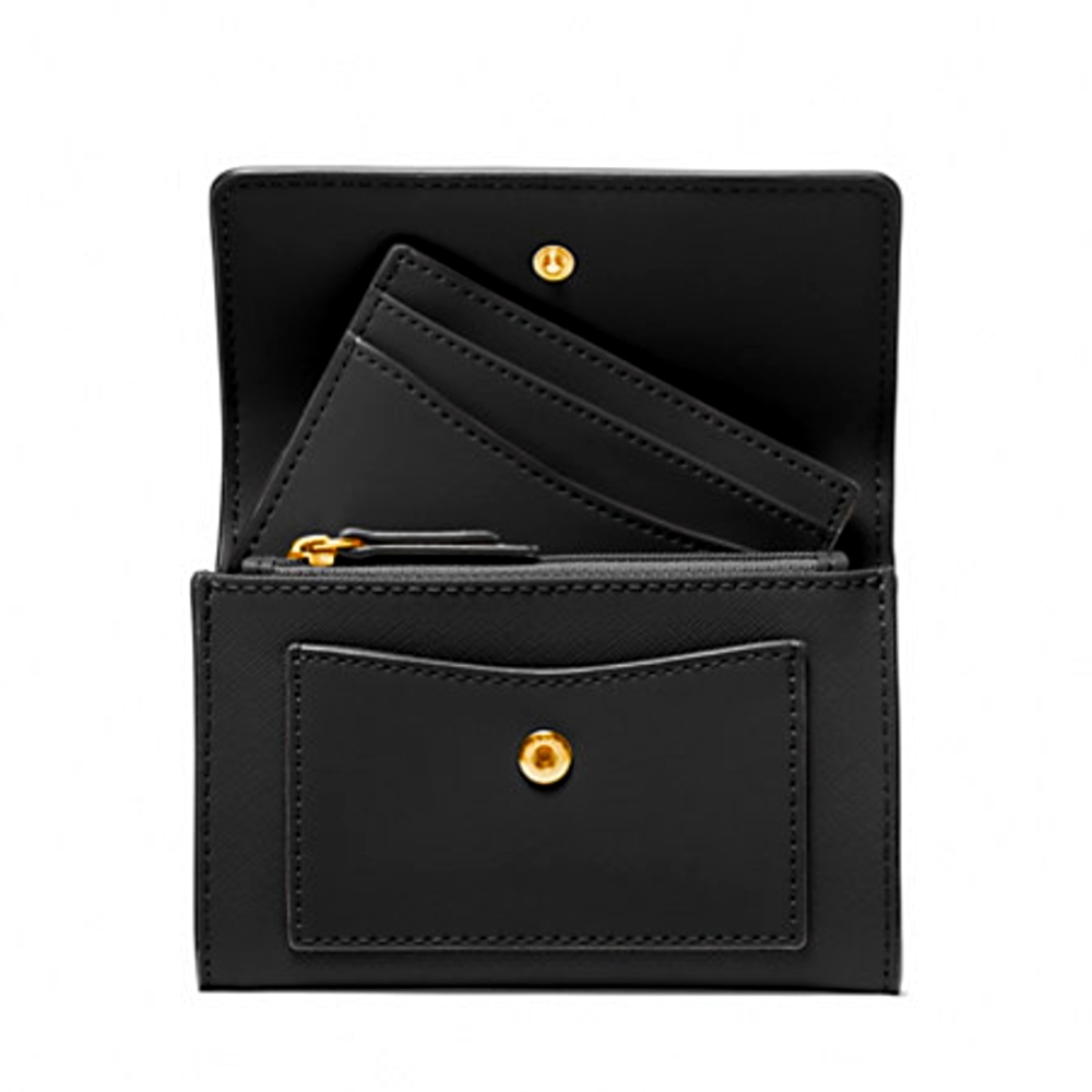 NWT MICHAEL KORS Jet Set 2-in-1 Wallet in Black - Picture 3 of 5